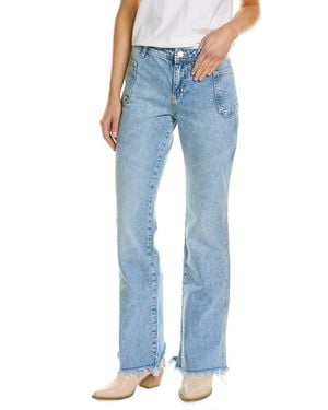 Free People Izzy Flare Jean - Blue