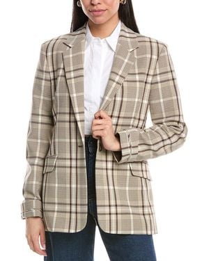 Jonathan Simkhai Lillie Wool-Blend Blazer - Gray