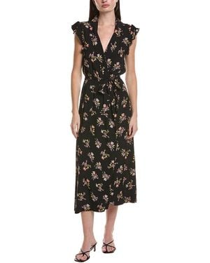 Saltwater Luxe Wrap Maxi Dress - Black
