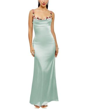Amanda Royal Midi Dress - Green