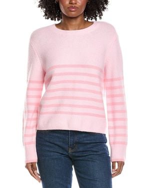 Cece Striped Crop Jumper - Pink