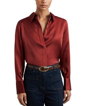 Reiss Ameira Top - Red