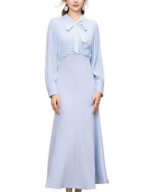 La Imperatrice Midi Dress - Blue