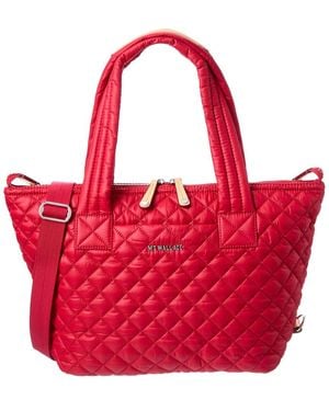 MZ Wallace Medium Sutton Deluxe Shoulder Bag - Red