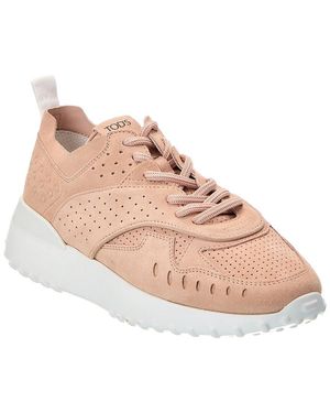 Tod's Suede Sneaker - Pink
