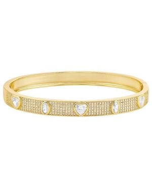 SHYMI 18K Plated Cz Bracelet - Metallic