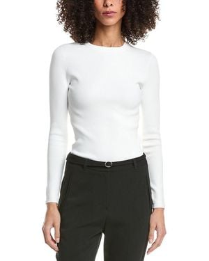 3.1 Phillip Lim Compact Rib Top - White
