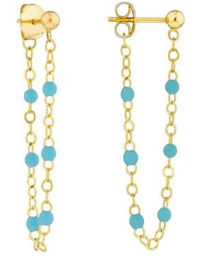 HAWLEY ST 14K Earrings - White