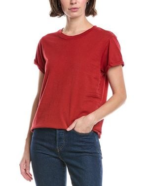 Recycled Karma Fitted T-Shirt - Red