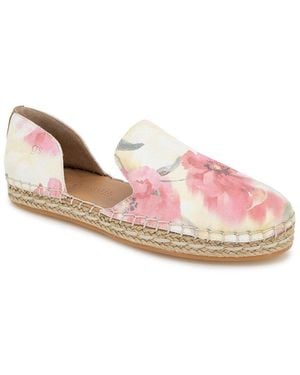 Gentle Souls Seville Suede Espadrille - Pink