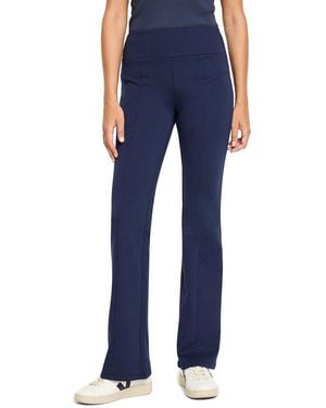 NIC+ZOE Seamed Scuba Bootcut Pant - Blue