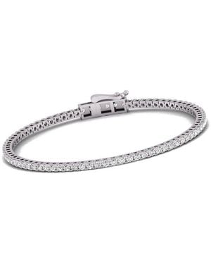 Diana M. Jewels Diana M. Fine Jewellery 14K 2.00 Ct. Tw. Lab Grown Diamond Tennis Bracelet - White