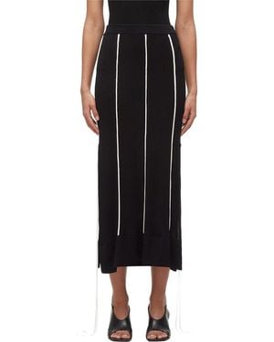 3.1 Phillip Lim Lux Midi Skirt - Black