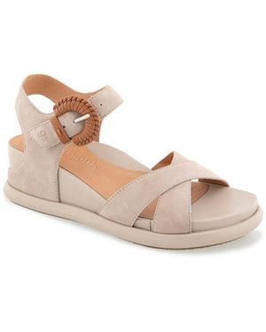 Gentle Souls Jaylee Suede Sandal - Pink