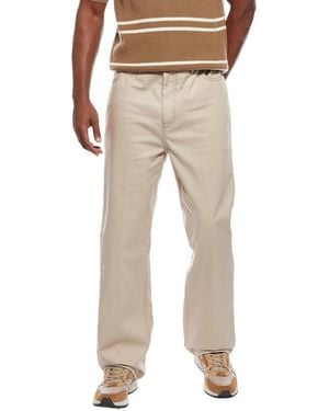 Valentino Solid Trouser - Natural