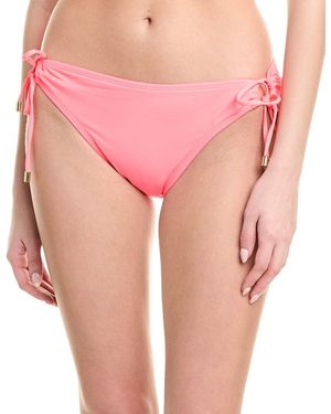 La Blanca Adjustable Loop Hipster Bikini Bottom - Pink