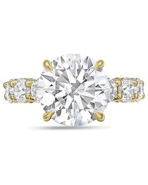 Diana M. Jewels 18K 17.00 Ct. Tw. Lab-Grown Diamond Ring - White