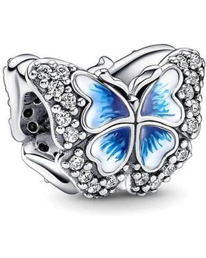 PANDORA Moments Cz Charm - Blue