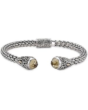Samuel B. 18K 4.00 Ct. Tw. Citrine Bracelet - White