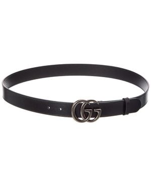 Gucci Leather Belt - Blue