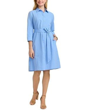 Foxcroft Fiona Dress - Blue