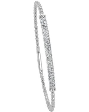 Sabrina Designs 14k 0.89 Ct. Tw. Diamond Stackable Bangle Bracelet - White