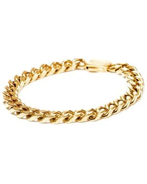 jean claude Stainless Steel Zigzag Bracelet - Metallic