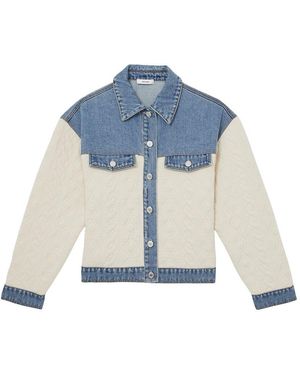 Reiss Anna Denim Jacket - Blue