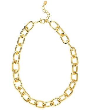 Rivka Friedman 18K Plated Necklace - Metallic