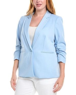 Tahari Plus Blazer - Blue