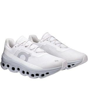 On Shoes Cloudmonster Running Shoe - White