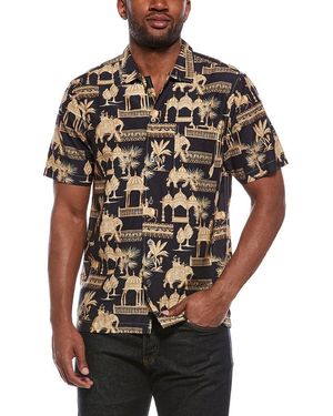 J.McLaughlin Irons Woven Shirt - Black