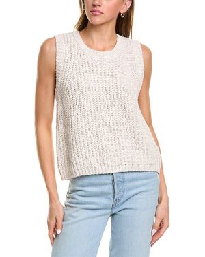 Splendid Marled Sweater Tank - Blue