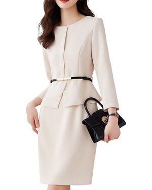 Adelin May Mini Dress - White