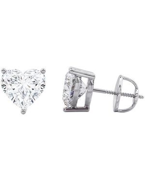 Lab Grown Diamonds 14K 8.00 Ct. Tw. Lab-Grown Diamond Earrings - White