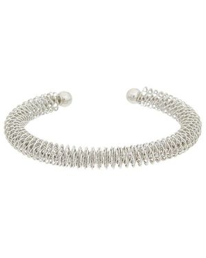 Juvell Cuff Bangle Bracelet - White