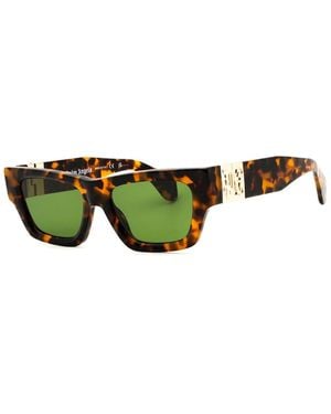Palm Angels Magnolia6055 53Mm Sunglasses - Green