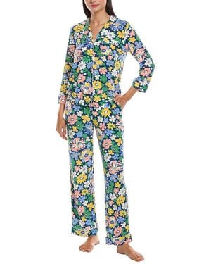 Kate Spade 2Pc Pyjama Pant Set - Blue