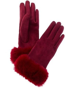 Surell Stretchy Gloves - Red