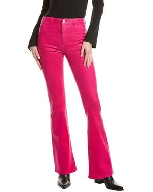 L'Agence Marty High-Rise Flare Jean - Pink