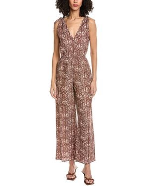 Faherty Jules Jumpsuit - Brown