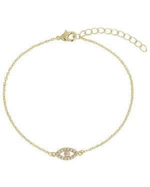 Adornia 14K Plated Bracelet - White