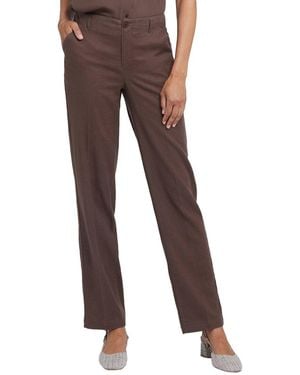 NYDJ Marilyn Coffee Bean Trouser Jean - Brown