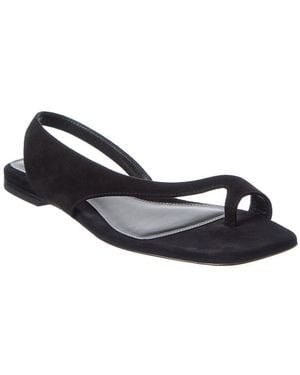 TOTEME Thong Suede Sandal - Blue