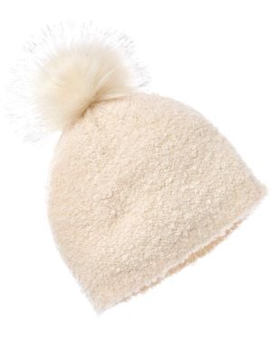 J.McLaughlin J. Mclaughlin Priya Wool & Alpaca-Blend Hat - Natural