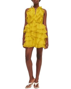 MIRA RICHI Mini Dress - Yellow