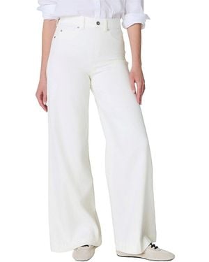 Spanx Spanx Pull-On Wide Leg Jean Chalk - White