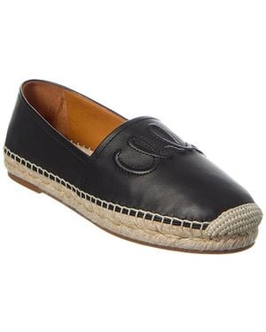 Chloé Isla Leather Espadrille - Blue