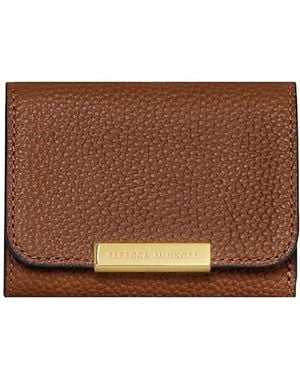 Rebecca Minkoff Compact Leather Wallet - Brown