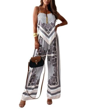 Vincent 2Pc Top & Pant Set - Multicolour